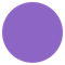 Purple Circle emoji on Microsoft